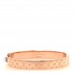 Brass Monogram Nanogram Cuff M Pink Gold