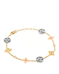 18K Yellow White Pink Gold Diamond Idylle Blossom Bracelet