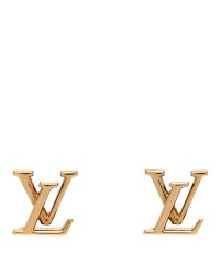 Metal LV Iconic Earrings Gold