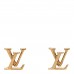Metal LV Iconic Earrings Gold