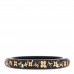 Resin Swarovski Medium Inclusion Bracelet Black