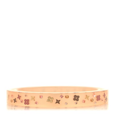 Resin Swarovski Inclusion Art Deco TPM Bracelet S Beige
