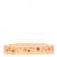 Resin Swarovski Inclusion Art Deco TPM Bracelet S Beige
