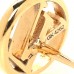 Metal Crazy In Lock Earrings Set Gold