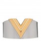 Metal Essential V Cuff Silver