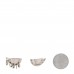 Brass Bionic Earrings Palladium