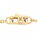 18K Yellow Gold Carnelian Color Blossom Sun Bracelet
