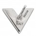 Essential V Stud Earrings Silver