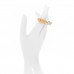 Studdy Ring Tri Gold  S