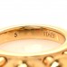 Studdy Ring Tri Gold  S