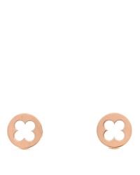 18K Pink Gold Empreinte Ear Studs Earrings