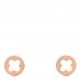 18K Pink Gold Empreinte Ear Studs Earrings