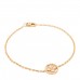 18K Pink Gold Diamond Sun Blossom Bracelet