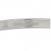 18K White Gold Clous Studded Bangle Bracelet 17