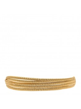 18K Yellow Gold Cairo 5 Strand Bracelet