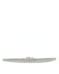 18K White Gold Diamond Masai Bracelet