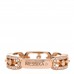 18K Rose Gold Diamond Move Multi Link Band Ring 54 7