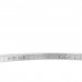 18K White Gold Diamond .80ctw My Twin Toi & Moi  Skinny Bangle Bracelet