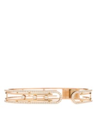18K Rose Gold Diamond Move 10th Bangle Bracelet