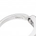 18K White Gold Diamond Baby Move Pave Ring 54 7