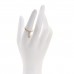 18K Rose Gold Diamond Move Uno Tassel Ring 54 6.75