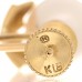 18K Yellow Gold Akoya Cultured Pearl 6.5-7mm Leaf Screw-Back Earrings