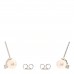 18K White Gold Diamond Akoya Pearl 6-6.5mm Stud Earrings