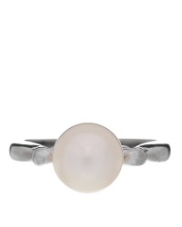 Platinum Akoya Cultured Pearl 8mm Ring 51 5.75
