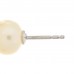 18K White Gold Akoya Cultured Pearl 8-8.5mm Stud Earrings