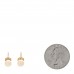 18K Yellow Gold Akoya Cultured Pearl 6.5-7mm Leaf Screw-Back Earrings