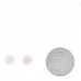 18K White Gold Akoya Cultured Pearl 8-8.5mm Stud Earrings