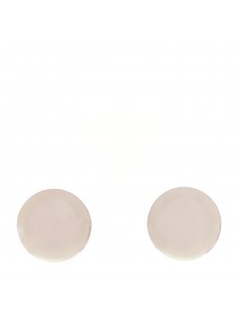 18K White Gold Akoya Cultured Pearl 8-8.5mm Stud Earrings