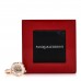 18K Rose Gold Diamond Rock Crystal Bon Ton Ring 55 7.25