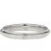18K White Gold Diamond Small Possession Band Ring 51 5.75