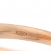 18K Rose Gold Black Diamond Round Sabbia Ring 51 5.75