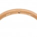 18K Rose Gold Diamond Lucciole Band Ring 53 6.25