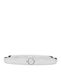 18K White Gold Diamond Lucciola Ring 52 6
