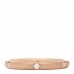 18K Rose Gold Diamond Lucciole Band Ring 53 6.25