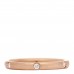 18K Rose Gold Diamond Lucciole Band Ring 53 6.25