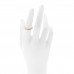 18K Rose Gold Diamond Lucciole Band Ring 53 6.25