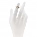18K Rose Gold White Topaz Nudo Ring 49 4.75