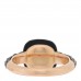 18K Rose Gold Black Onyx Black Diamond Capri Ring 52 6