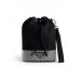 PP Bucket Re-Nylon Bag with Artificial Crystals