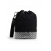 PP Bucket Re-Nylon Bag with Artificial Crystals
