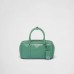 PP Small antique nappa leather top handle bag – Sage Green