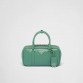 PP Small antique nappa leather top handle bag – Sage Green