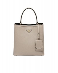 PP Medium Saffiano Leather PP Panier Bag