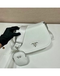 Pra Shoulder Bag White For Women, Women’s Bags 8.6in/22cm