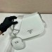 Pra Shoulder Bag White For Women, Women’s Bags 8.6in/22cm