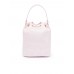 PP Duet Re-Nylon Bucket Shoulder Bag in Alabaster Pink